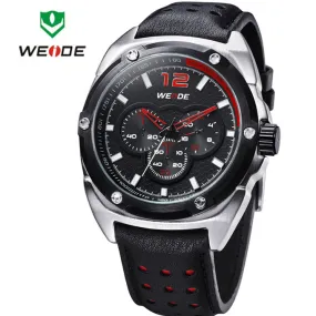 WEIDE New Men's Watch Japan Quartz Military Watch 3ATM Waterproof Sports Watches Men Casual Wrist watch