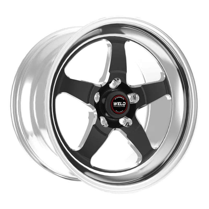 Weld S71 18x10 / 5x4.5 BP / 6.2in. BS Black Wheel (Low Pad) - Non-Beadlock