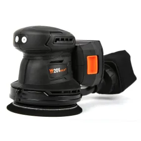 WEN 20405 20V Max Cordless Brushless 5-Inch Random Orbit Rotary Sander with 2.0 Ah Lithium-Ion Battery and Charger