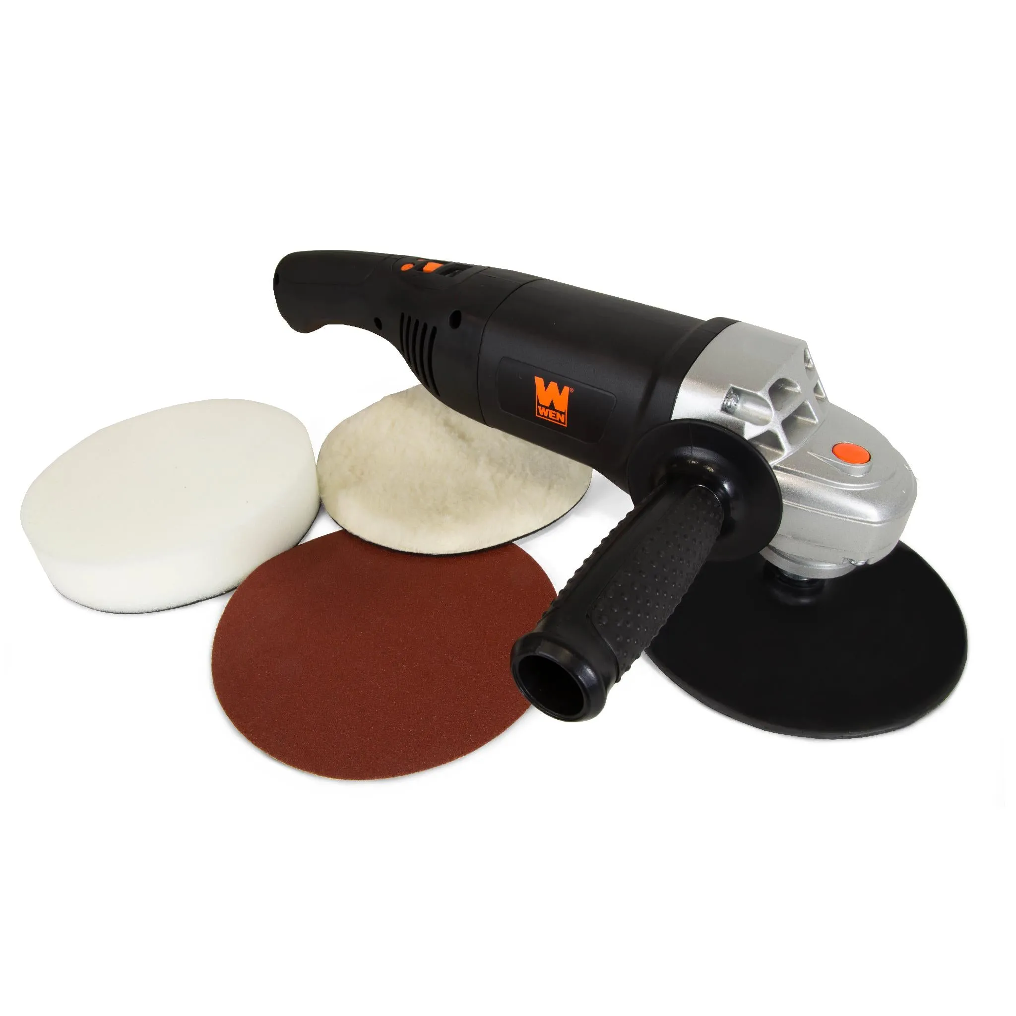 WEN 94810 10-Amp 7-Inch Variable Speed Polisher and Power Sander with Digital Readout