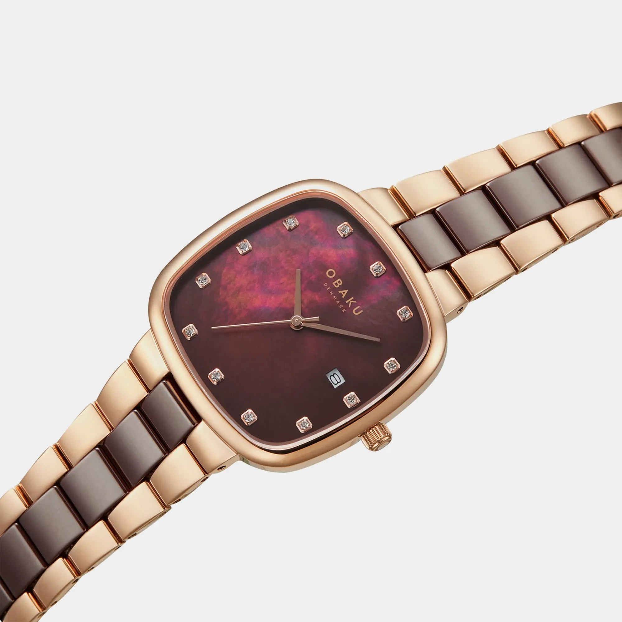 Women Brown Analog Brass Watch V282LDVNCN