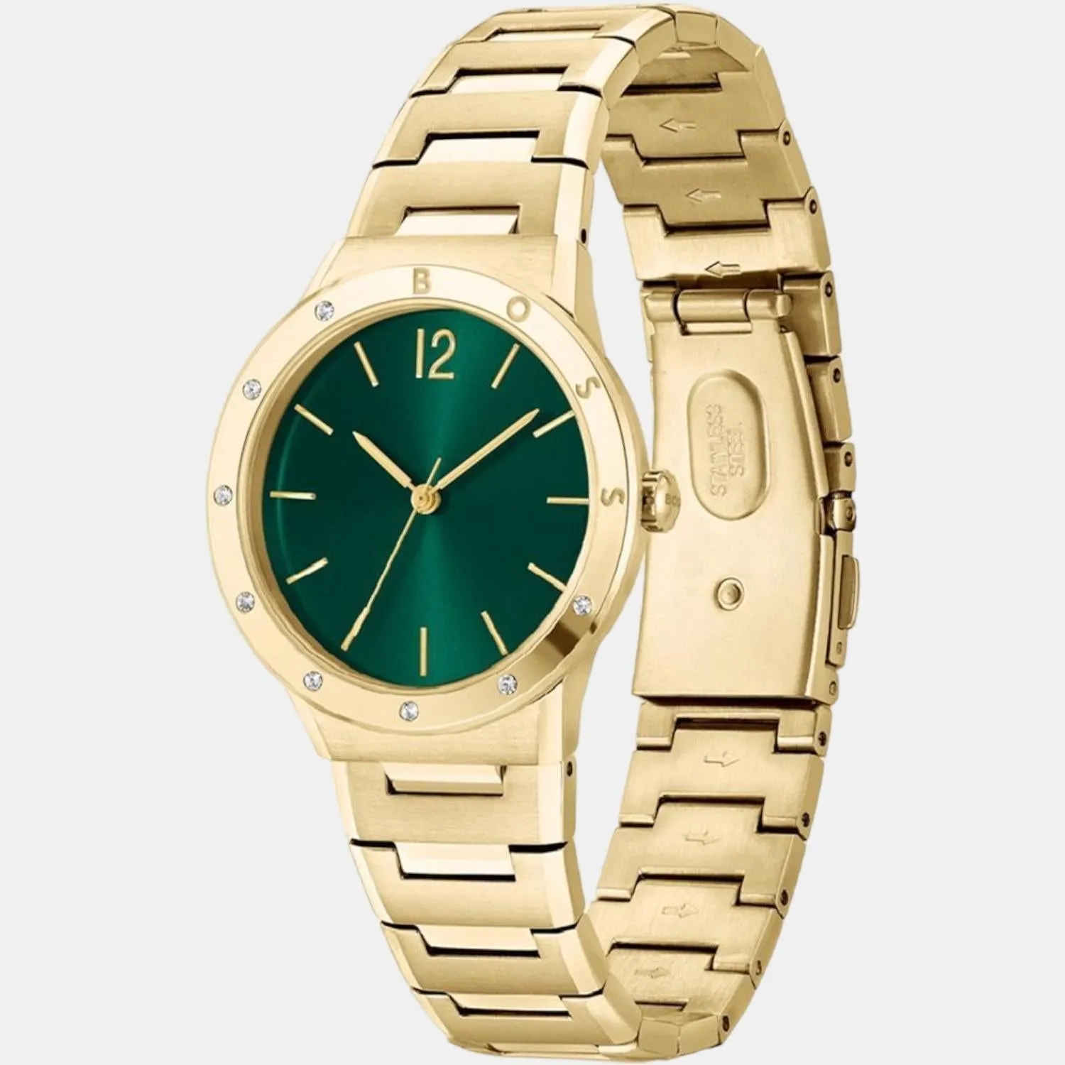 Women Green Analog Stainless Steel Watch 1502649