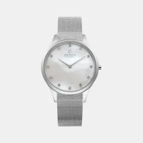 Women grey Analog Stainless Steel Watch V217LXCWMC