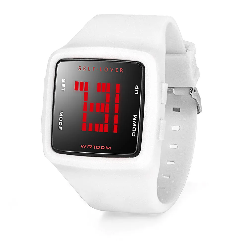 Womens Waterproof  LED Digital Sports Watch