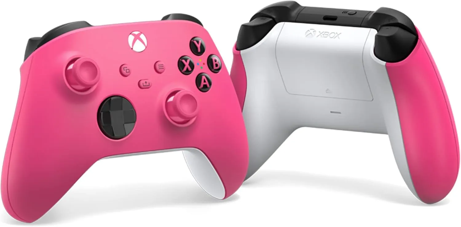 Xbox Wireless Controller – Deep Pink for Xbox Series X|S, Xbox One, and Windows Devices