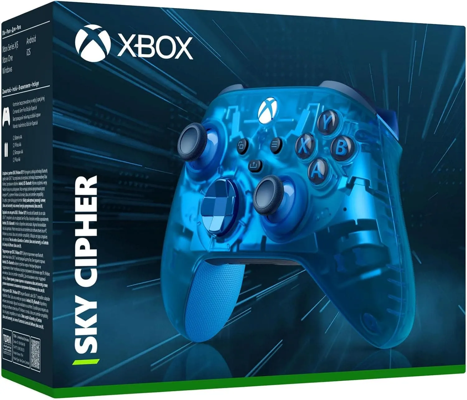 Xbox Wireless Controller – Sky Cipher Special Edition, Series X|S, One, and Windows