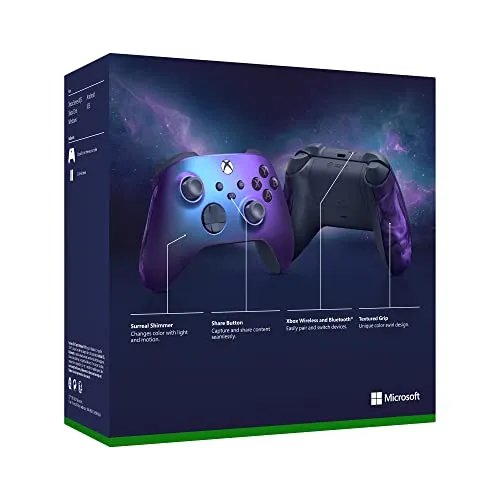 Xbox Wireless Controller – Stellar Shift Special Edition for Xbox Series X|S, Xbox One, and Windows Devices