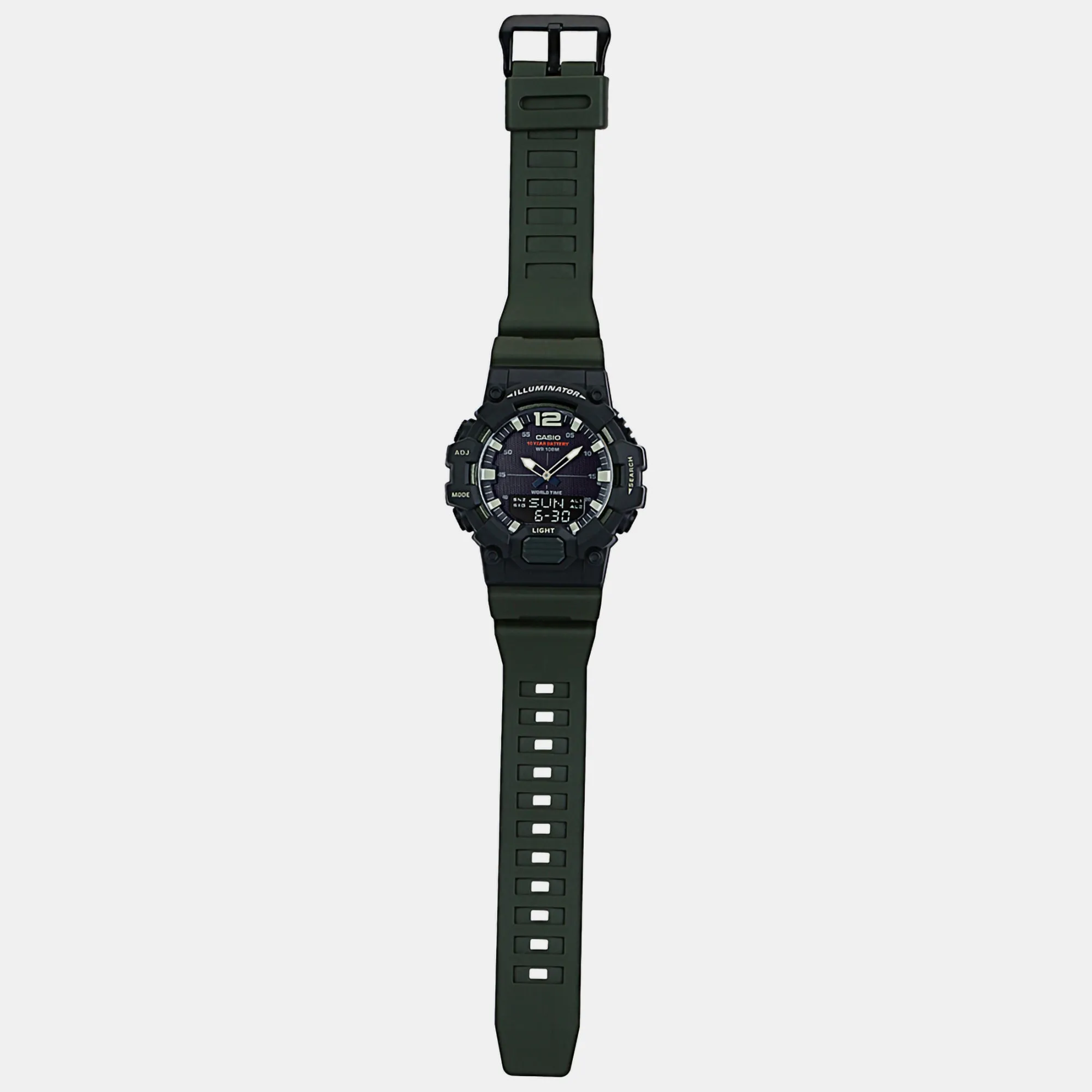 Youth Black Men's Analog-Digital Resin Watch D155 - HDC-700-3AVDF