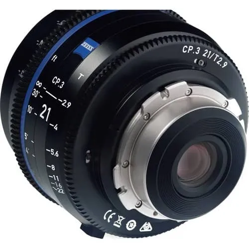 Zeiss CP.3 21mm T2.9 Feet Compact Prime Cine Lens - Canon EF Mount