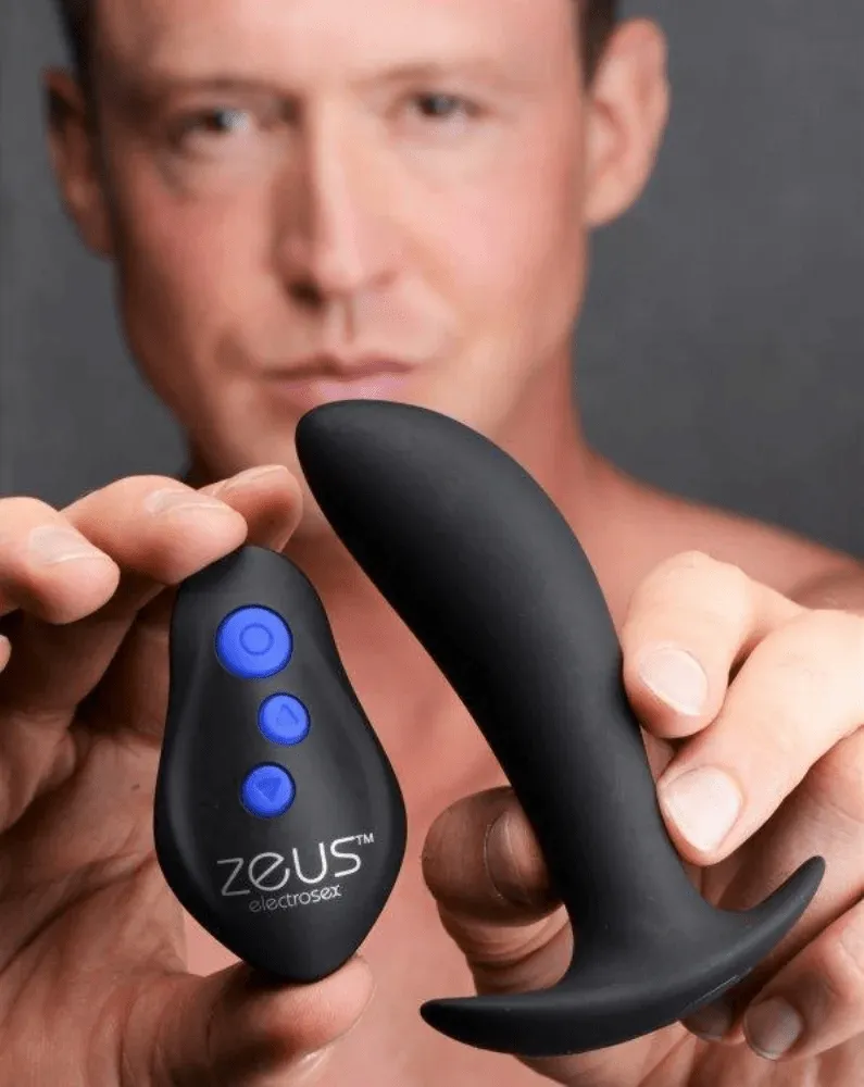 Zeus Electrosex 64X Pro-Shocker Vibrating and E-Stim Prostate Plug