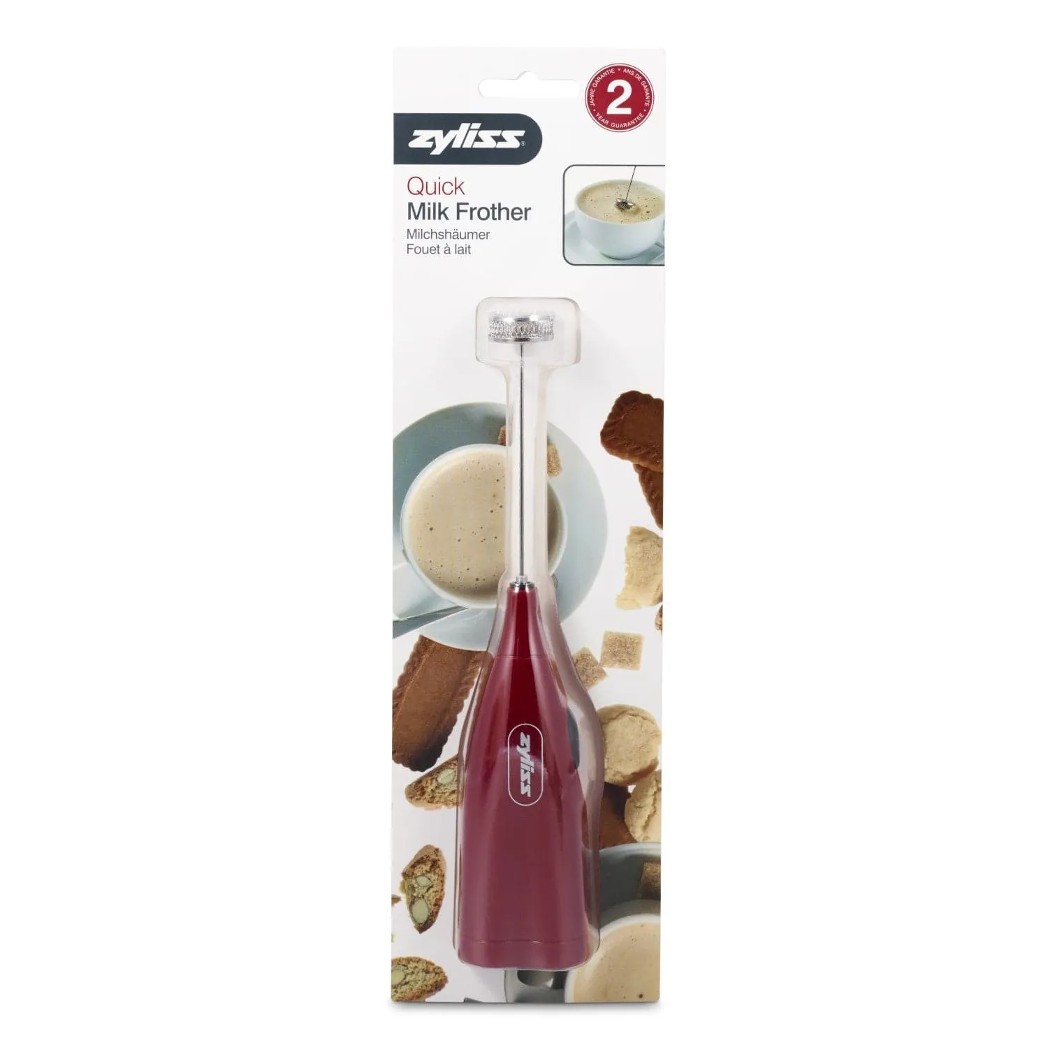 Zyliss Handheld Electric Milk Frother